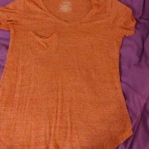 Light pink thin tee shirt size medium or 8-10